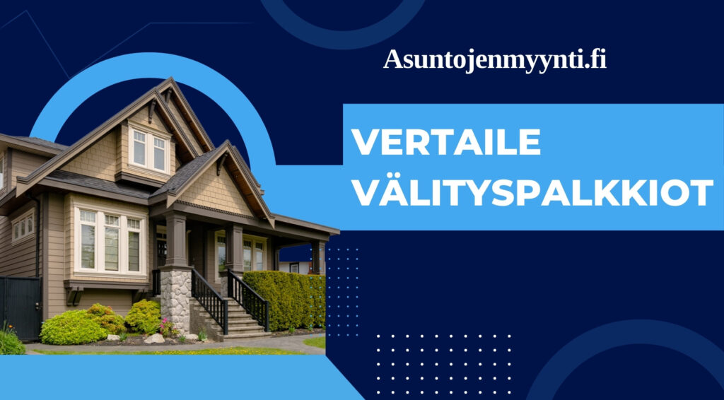 Vertaile välityspalkkiot Asuntojenmyynti.fi palvelun avulla